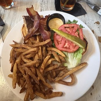 Blue Moon Beach Grill - Mahi Mahi BLT - Seafood Near Me - Nags Head, North Carolina