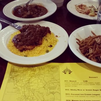 Mandalay Restaurant & Cafe - Burmese Chicken Biryani (on Sunday). Really good Spicy Pork Belly with Mango Pickles (must try). - Burmese Near Me - Silver Spring, Maryland