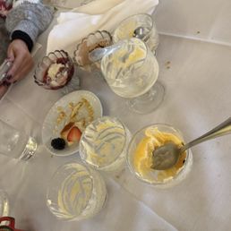 Dessert menu it's starts with an M . Me and my mom had 5 IN TOTAL UT WAS DELICIOUS. One of a kind dessert Dessert menu it's starts with an M . Me and my mom had 5 IN TOTAL UT WAS DELICIOUS. One of a kind dessert