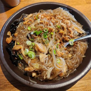 Jin Cook - mushroom japchae - Korean Near Me - Glendale, California