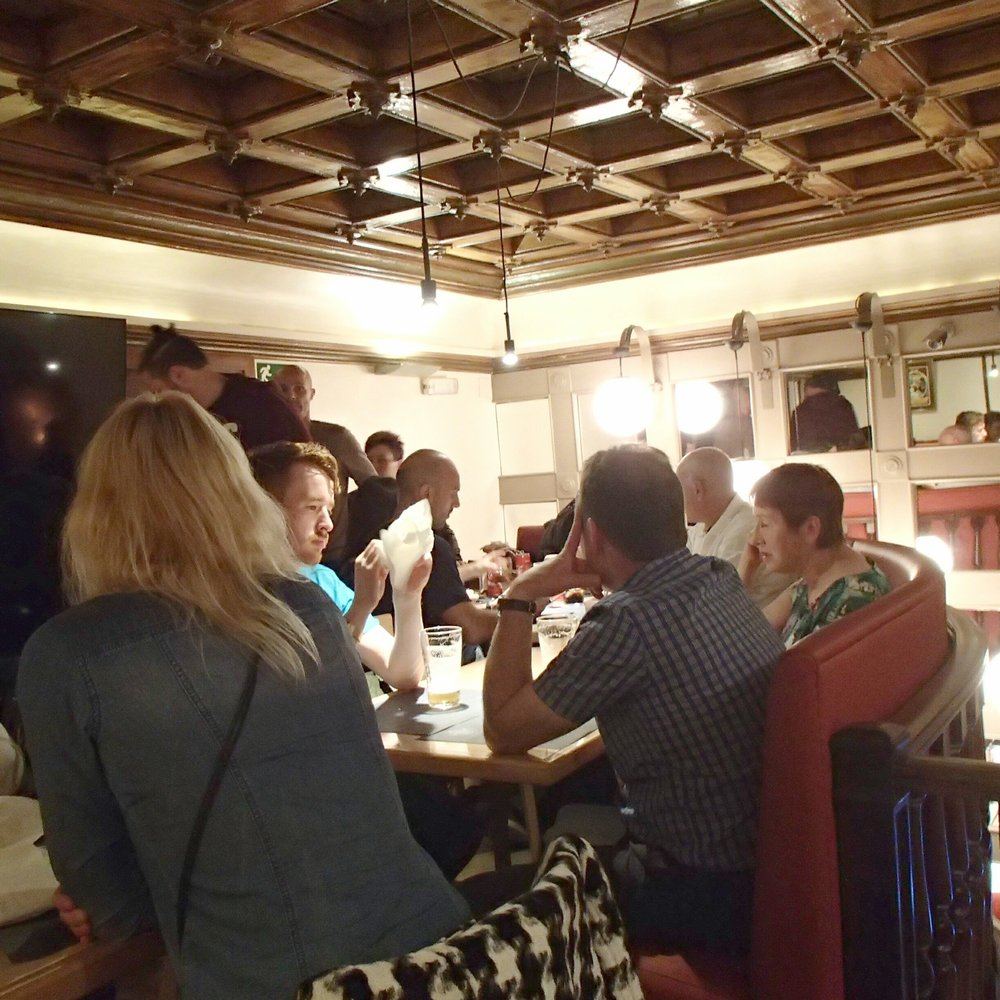Ferran 59 - The upstairs, which is the dining area. - Tapas Bars Near Me - Barcelona, B Ferran 59 - The upstairs, which is the dining area. - Tapas Bars Near Me - Barcelona, B