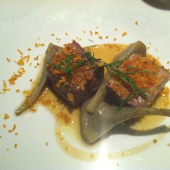 La Pergola - Lamb with artichokes cooked in ash and crisp potato crumble - Italian Near Me - Rome, RM La Pergola - Lamb with artichokes cooked in ash and crisp potato crumble - Italian Near Me - Rome, RM