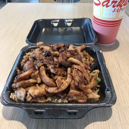 Double chicken with fried rice Double chicken with fried rice