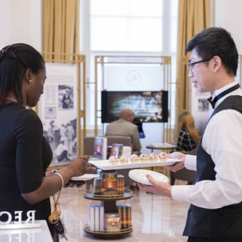 Scientology Information Center - Guest being served hors d'oeuvres at the Human Rights Anti-Bullying Month Awareness event at the Scientology Information Center (Oct 2015) - Landmarks & Historical Buildings Near Me - Clearwater, Florida Scientology Information Center - Guest being served hors d'oeuvres at the Human Rights Anti-Bullying Month Awareness event at the Scientology Information Center (Oct 2015) - Landmarks & Historical Buildings Near Me - Clearwater, Florida