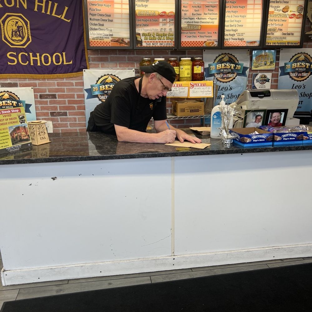 Leo's Steak Shop - Rude employee. And the menu. - Sandwiches Near Me - Folcroft, Pennsylvania Leo's Steak Shop - Rude employee. And the menu. - Sandwiches Near Me - Folcroft, Pennsylvania