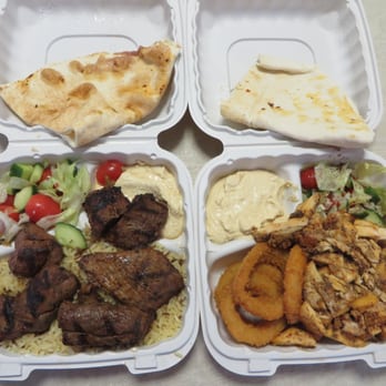 ANI Catering & Cafe - chicken kebab dinner $10.99 & chicken shawarma dinner $10.99 ANI Catering & Cafe 1/2015 - Middle Eastern Near Me - Belmont, Massachusetts