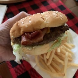 1/4 Lb. Bacon Cheese Burger