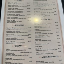 Menu Menu
