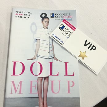 Goodwill Goes Glam - brochure - Used, Vintage & Consignment Near Me - Honolulu, Hawaii