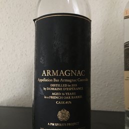 a bottle of armagnac a bottle of armagnac