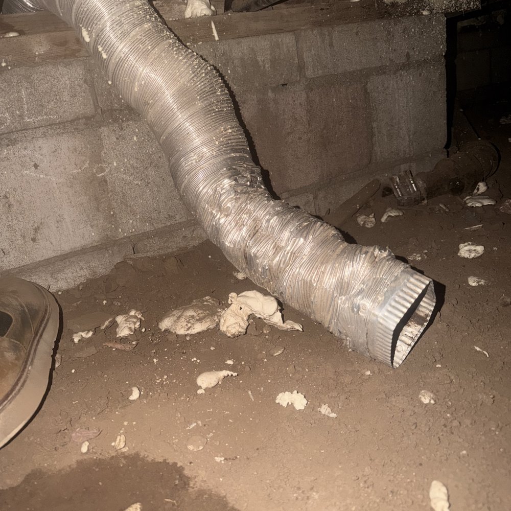 Precision Air Duct Cleaning - Fixed tube under the house - Air Duct Cleaning Near Me - Burbank, California