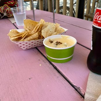 Barracuda Taco Stand - Chips and queso - Tacos Near Me - New Orleans, Louisiana