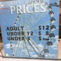 Steel Pier - Ferris Wheel Prices