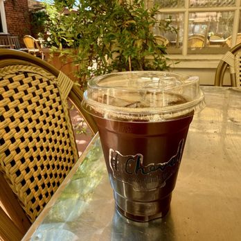H. Cheval Coffee - Americano on the patio - Coffee & Tea Near Me - Paso Robles, California H. Cheval Coffee - Americano on the patio - Coffee & Tea Near Me - Paso Robles, California