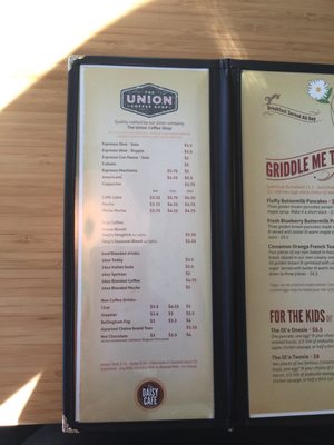 Menu photo 4 The Daisy Cafe Bellingham, WA