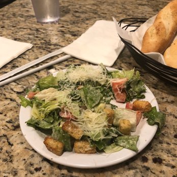 The Pasta Factory - a plate of salad and bread - Italian Near Me - St. George, Utah