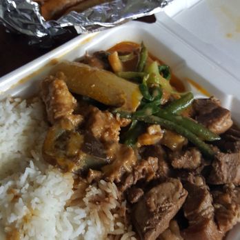Maresol Restaurant - Lumpia (delicious), Kare Kare (bland), and Pork A dojo (delicious) - Filipino Near Me - Lakewood, Washington Maresol Restaurant - Lumpia (delicious), Kare Kare (bland), and Pork A dojo (delicious) - Filipino Near Me - Lakewood, Washington