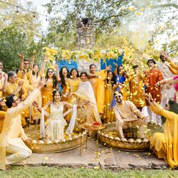 Glitzzy Events - Italian themed Haldi