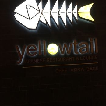 Yellowtail Japanese Restaurant & Lounge - Front entrance... it's a dark restaurant. - Japanese Near Me - Las Vegas, Nevada