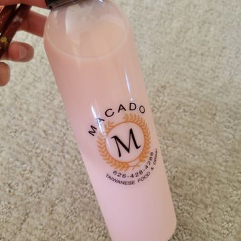 Ma Cado - strawberry milk tea - Taiwanese Near Me - Fontana, California Ma Cado - strawberry milk tea - Taiwanese Near Me - Fontana, California
