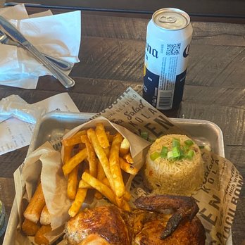 Viva Chicken - Half 1/2 Chicken with 2 Sides - Peruvian Near Me - Greenville, South Carolina Viva Chicken - Half 1/2 Chicken with 2 Sides - Peruvian Near Me - Greenville, South Carolina