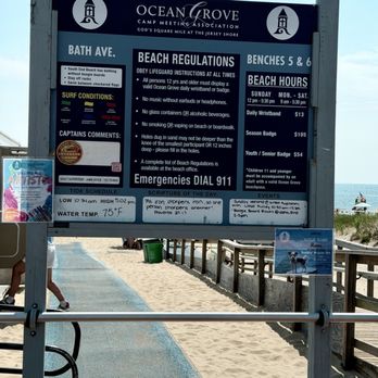 Ocean Grove Beach - Beach hours and rules - Beaches Near Me