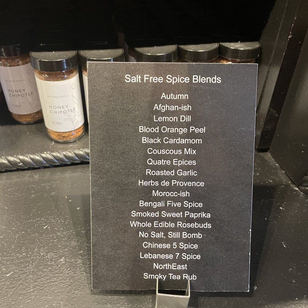 The Spice Suite - A list of salt-free spices - Herbs & Spices Near Me - Washington, DC, District of Columbia The Spice Suite - A list of salt-free spices - Herbs & Spices Near Me - Washington, DC, District of Columbia