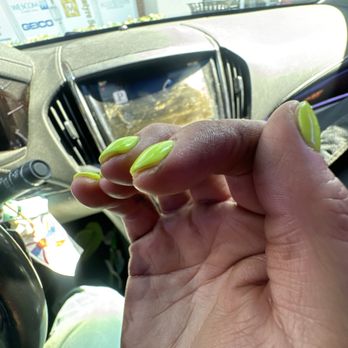 Jojo Nails - They are so thick and I never get round shape but that's all he was able to since he cut them all off - Nail Salons Near Me - Glendora, California Jojo Nails - They are so thick and I never get round shape but that's all he was able to since he cut them all off - Nail Salons Near Me - Glendora, California