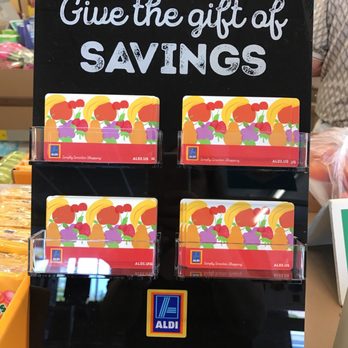 ALDI - Gift cards now available in increments of $5 - $500! How cool is this!?!! - Grocery Near Me - Algonquin, Illinois ALDI - Gift cards now available in increments of $5 - $500! How cool is this!?!! - Grocery Near Me - Algonquin, Illinois