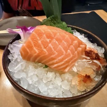 The Blue Fish Allen - Salmon "Sake" Sashimi - Japanese Near Me - Allen, Texas The Blue Fish Allen - Salmon "Sake" Sashimi - Japanese Near Me - Allen, Texas