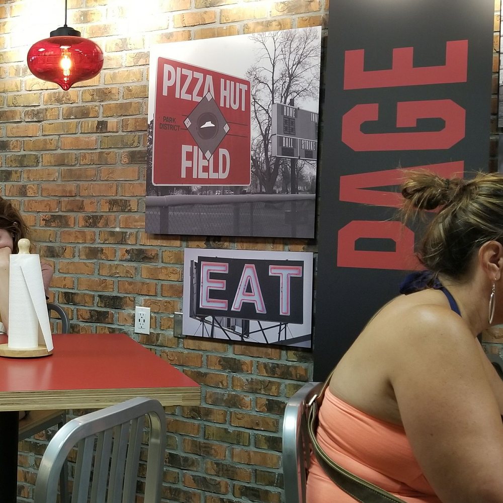 Two otherwise disparate customers have at least one thing in common: emergent ownership of pizza. Two otherwise disparate customers have at least one thing in common: emergent ownership of pizza.