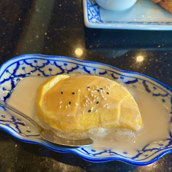 Sawasdee Thai Cuisine - Mango sticky rice. - Thai Near Me - Sacramento, California Sawasdee Thai Cuisine - Mango sticky rice. - Thai Near Me - Sacramento, California