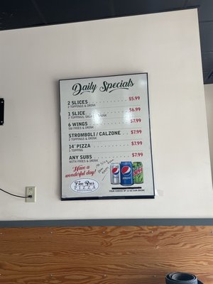 Menu photo 2 Five Bros Pizza Raleigh, NC