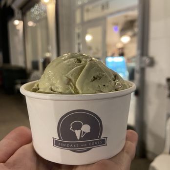 Sundaes and Cones - Almond Pistachio - Ice Cream & Frozen Yogurt Near Me - New York, New York Sundaes and Cones - Almond Pistachio - Ice Cream & Frozen Yogurt Near Me - New York, New York