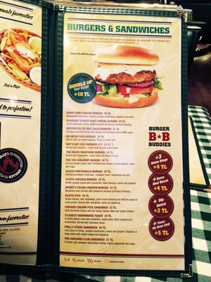 Menu photo 7 O'learys Istanbul, 34
