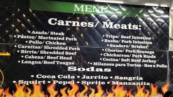 Menu photo 1 El Toro De Oro Westminster, CA