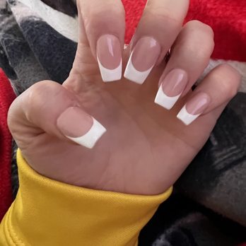 Nina Nails - French Tip Acrylics - Nail Salons Near Me - Albuquerque, New Mexico