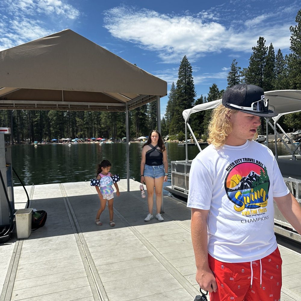 Pinecrest Lake Marina - Waiting for our motor boat. It was a quick wait. - Marinas Near Me - Pinecrest, California Pinecrest Lake Marina - Waiting for our motor boat. It was a quick wait. - Marinas Near Me - Pinecrest, California