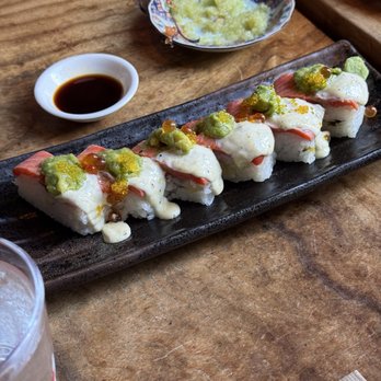 Kingyo - Pressed salmon sushi - Japanese Near Me - Vancouver, British Columbia Kingyo - Pressed salmon sushi - Japanese Near Me - Vancouver, British Columbia