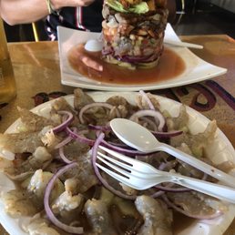 Aguachile and Torre de mariscos Aguachile and Torre de mariscos