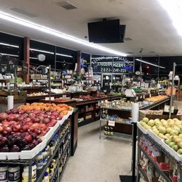 Good selection of produce
