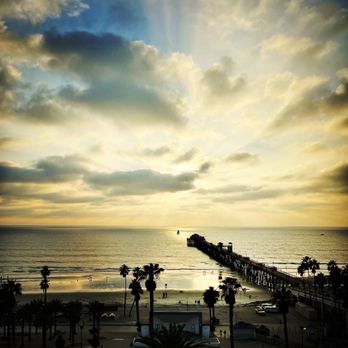 The Rooftop Bar - This place has a great view for the sunset. - Beer Bar Near Me - Oceanside, California