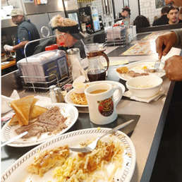 Waffle house T-bone Waffle house T-bone