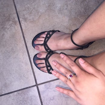 Sun Nails - Butternut in gel! Mani/pedi for $25. Plus gel! Additional $15! = $40! Sounds great right? - Nail Salons Near Me - Los Angeles, California