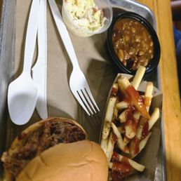 Chopped Pork Sandwich