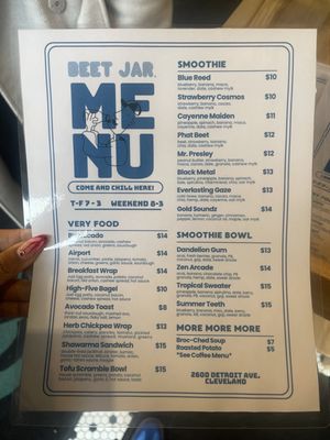 Menu photo 4 Beet Jar Cleveland, OH