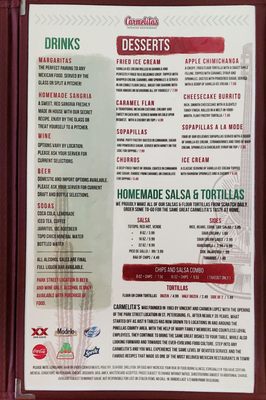 Menu photo 6 Carmelita's Mexican Restaurant Largo, FL Menu photo 6 Carmelita's Mexican Restaurant Largo, FL