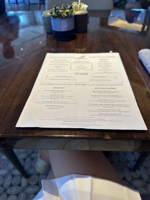 Menu photo 5 Ponto Lago Carlsbad, CA