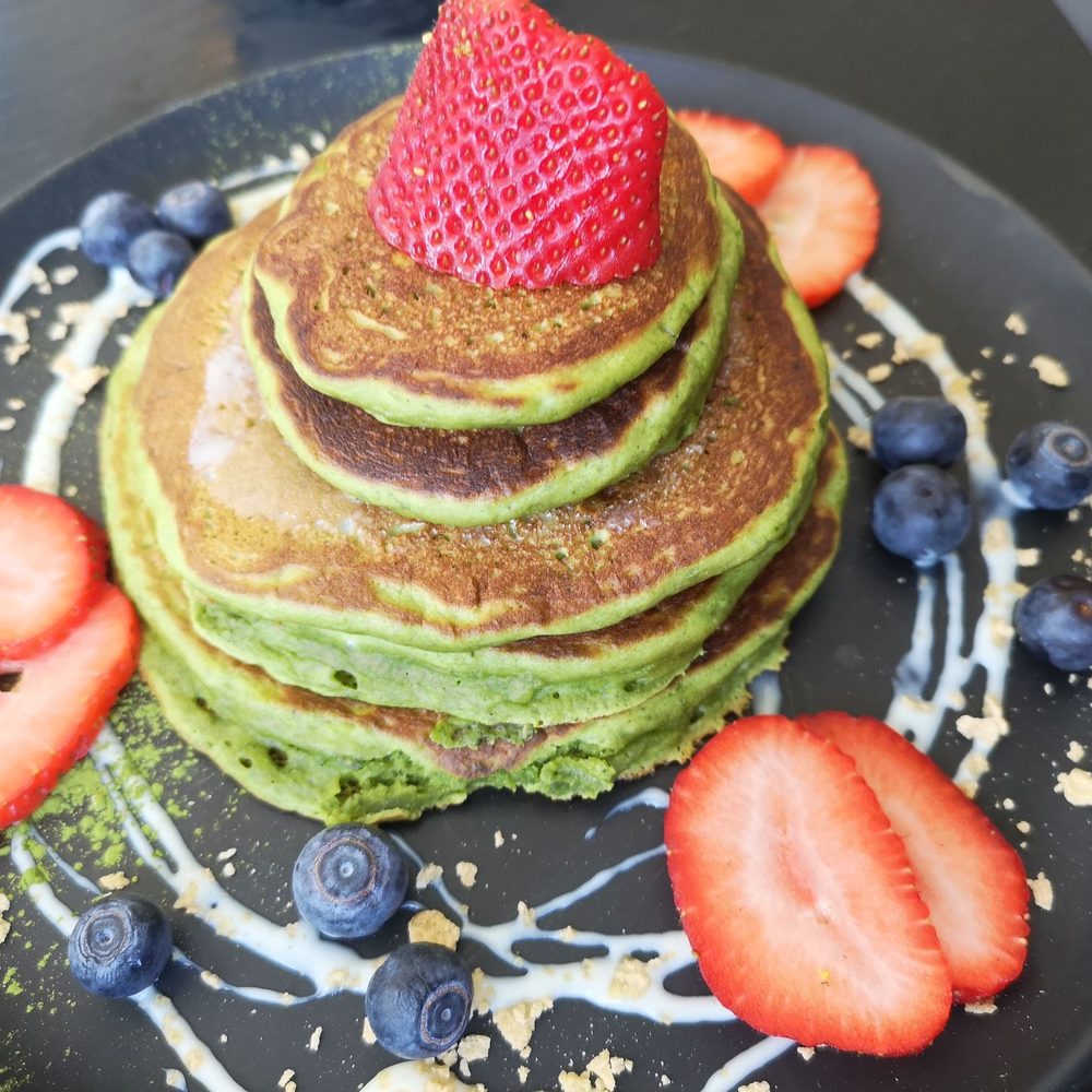 Barley - Matcha pancakes - Breakfast & Brunch Near Me - Montreal, Quebec Barley - Matcha pancakes - Breakfast & Brunch Near Me - Montreal, Quebec