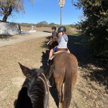 Little Big Riding School - On the trail - Horseback Riding Near Me - Santa Ynez, California